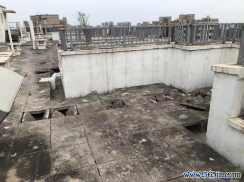 楼顶防水层沉稳通过磨练，六栋楼住户下雨不再发愁